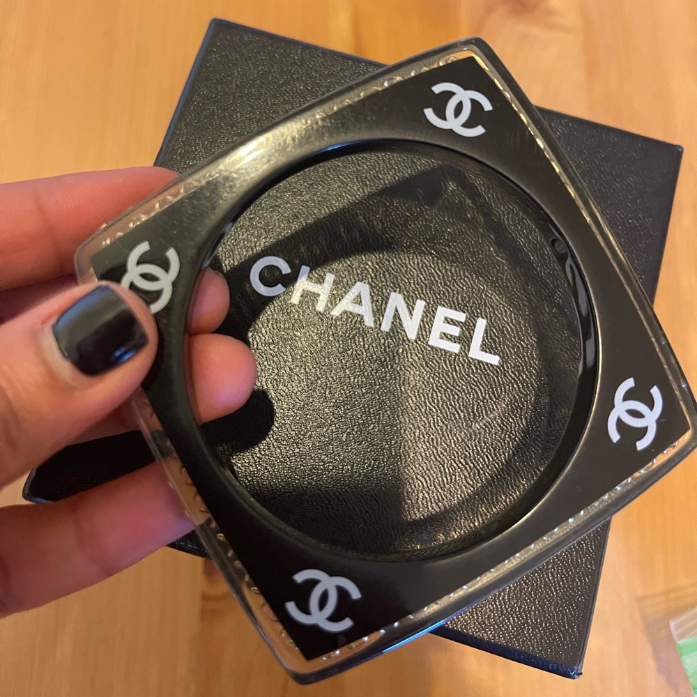 Chanel lucite bracelet